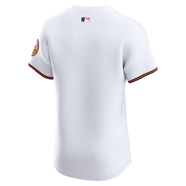 Baltimore Orioles Nike Home Elite Jersey - White - Image 3