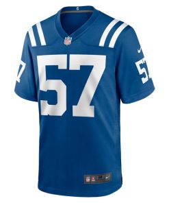 Alternative view of Jaylon Carlies Indianapolis Colts Nike Game Jersey -  Royal