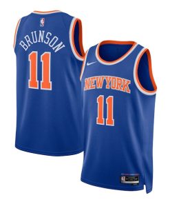 Jalen Brunson New York Knicks Nike Unisex Swingman Jersey - Icon Edition - Blue
