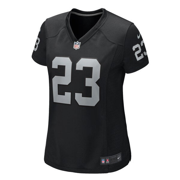 Dylan Laube Las Vegas Raiders Nike Women's Game Jersey - Black - Image 3