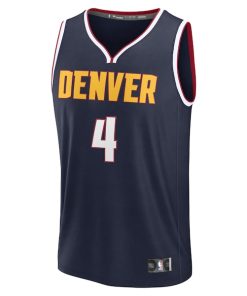 Alternative view of Russell Westbrook Denver Nuggets  Fast Break Replica Player Jersey - Icon Edition - Navy