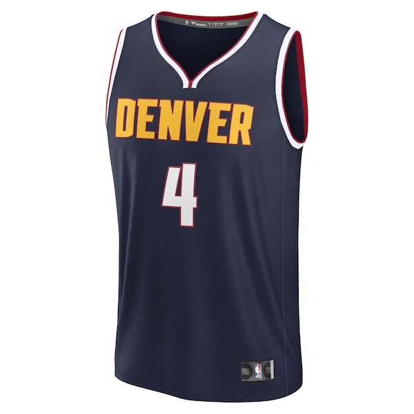 Russell Westbrook Denver Nuggets Fast Break Replica Player Jersey - Icon Edition - Navy - Image 2