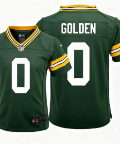 Matthew Golden Green Bay Packers Youth Nike Game Jersey - Green