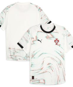 Portugal National Team Puma 2025 Away Authentic Jersey - White