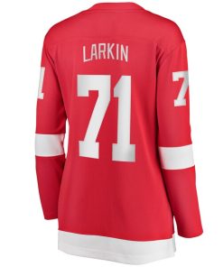 Alternative view of Dylan Larkin Detroit Red Wings  Women's  Breakaway Jersey - Red