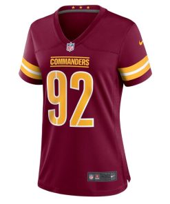 Alternative view of Dorance Armstrong Washington Commanders Nike Women's Game Jersey -  Burgundy