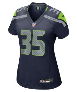 Alternative view of Ryan Cooper Jr. Seattle Seahawks Nike Women's Team Game Jersey -  College Navy