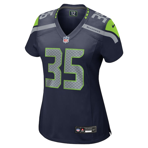 Ryan Cooper Jr. Seattle Seahawks Nike Women's Team Game Jersey - College Navy - Image 2