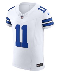 Alternative view of Micah Parsons Dallas Cowboys Nike Vapor F.U.S.E. Elite Jersey - White