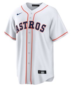 Alternative view of Carlos Correa Houston Astros Nike  Youth Home Replica Jersey - White
