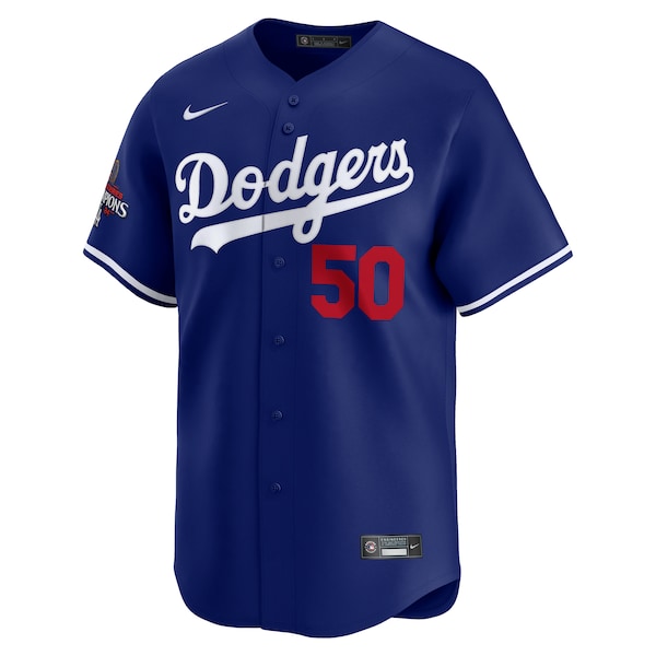 Mookie Betts Los Angeles Dodgers Nike 2025 World Series Champions Limited Player Jersey - Royal - Image 2