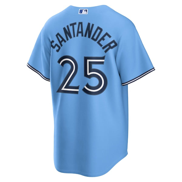 Anthony Santander Toronto Blue Jays Nike Alternate Replica Jersey - Light Blue/White - Image 3