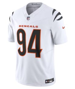 Alternative view of Sam Hubbard Cincinnati Bengals Nike Vapor F.U.S.E. Limited Jersey - White