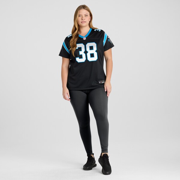 Amar¨¦ Barno Carolina Panthers Nike Women's Game Jersey - Black - Image 6