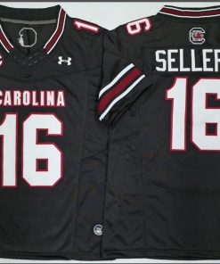 LaNorris Sellers NCAA South Carolina Gamecocks Under Armour Vapor Limited Jersey