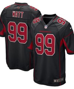 J.J. Watt Arizona Cardinals Nike 2nd Alternate Game Jersey - Black
