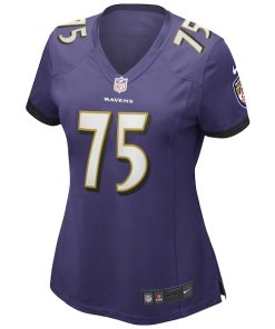 Alternative view of Jonathan Ogden Baltimore Ravens Nike Women's Game Retired Player Jersey - Purple