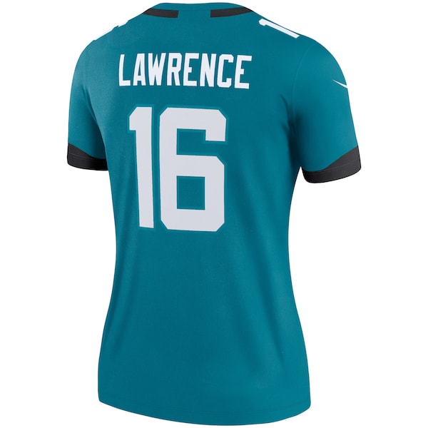 Trevor Lawrence Jacksonville Jaguars Nike Women's Legend Jersey - Teal - Image 3
