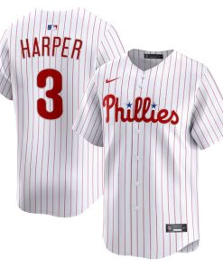 Bryce Harper Philadelphia Phillies Nike Home Limited Player Jersey - White