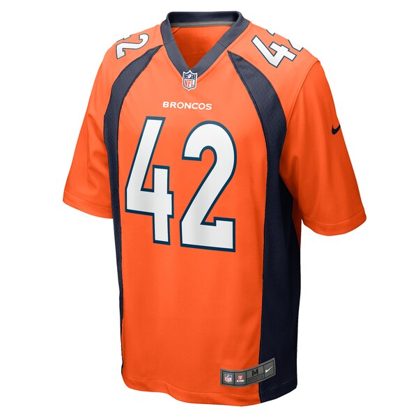 Nik Bonitto Denver Broncos Nike Game Player Jersey - Orange - Image 2