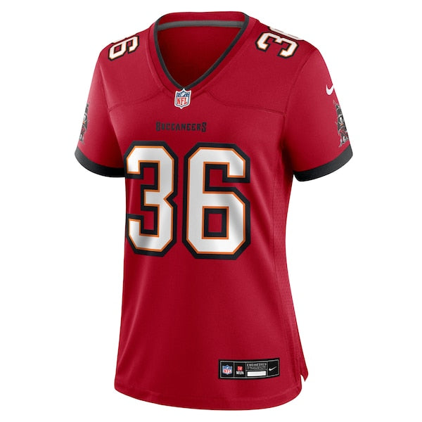 J. J. Roberts Tampa Bay Buccaneers Nike Women's Team Game Jersey - Red - Image 2