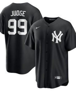 Aaron Judge New York Yankees Nike Lights Out Replica Player Jersey - Black