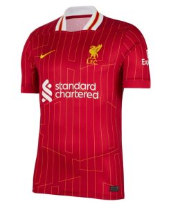 Alternative view of Liverpool Nike 2024/25 Home Replica Jersey - Red
