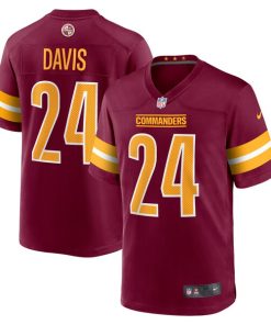 Michael Davis Washington Commanders Nike  Game Jersey -  Burgundy