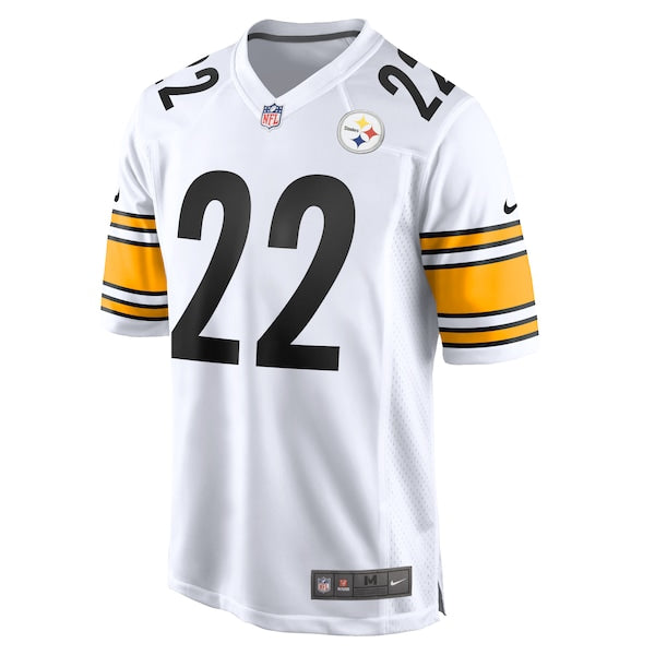 Najee Harris Pittsburgh Steelers Nike Game Jersey - White - Image 2