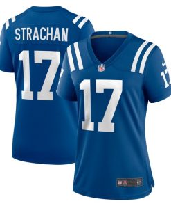 Mike Strachan Indianapolis Colts Nike Women's Game Jersey - Royal