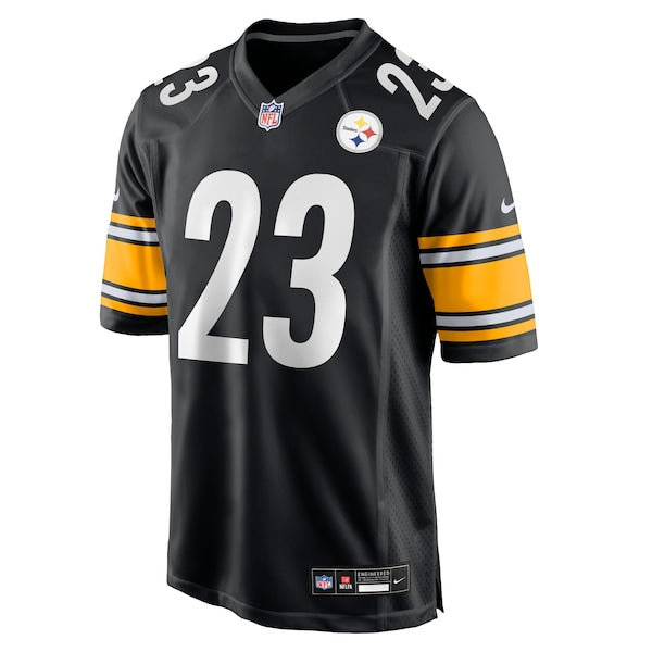 Darius Slay Pittsburgh Steelers Nike Team Game Jersey - Black - Image 2