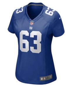 Alternative view of JC Hassenauer New York Giants Nike Women's Team Game Jersey - Royal