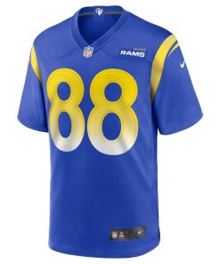 Alternative view of Brycen Hopkins Los Angeles Rams Nike Game Jersey - Royal