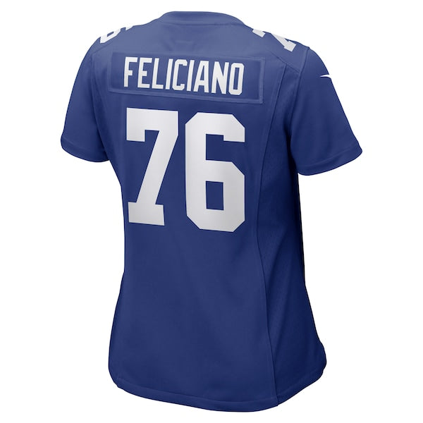 Jon Feliciano New York Giants Nike Women's Game Player Jersey - Royal - Image 3