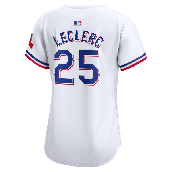 Jos¨¦ Leclerc Texas Rangers Nike Women's Home Limited Player Jersey - White - Image 3
