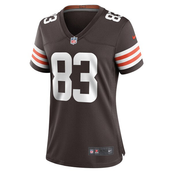 Zaire Mitchell-Paden Cleveland Browns Nike Women's Team Game Jersey - Brown - Image 2