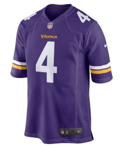 Alternative view of Brandon Powell Minnesota Vikings Nike  Game Jersey -  Purple