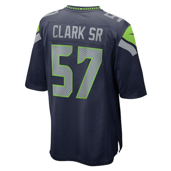 Frank Clark Seattle Seahawks Nike Game Jersey - College Navy - Image 3
