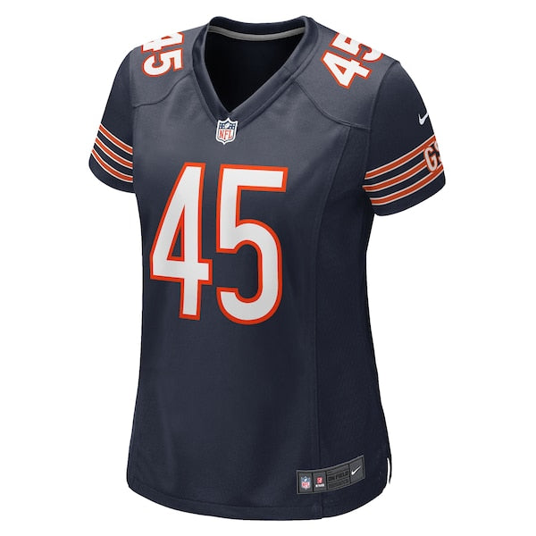 Amen Ogbongbemiga Chicago Bears Nike Women's Game Jersey - Navy - Image 2