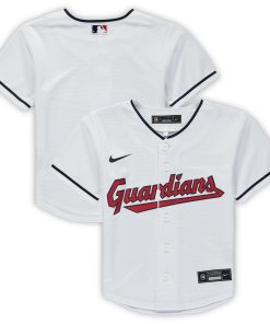 Cleveland Indians Nike Preschool Home Replica Team Jersey - White