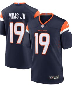 Marvin Mims Jr Denver Broncos Nike Alternate Game Jersey -  Navy/White/Orange