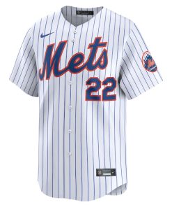 Alternative view of Juan Soto New York Mets Nike Home Limited Player Jersey - White