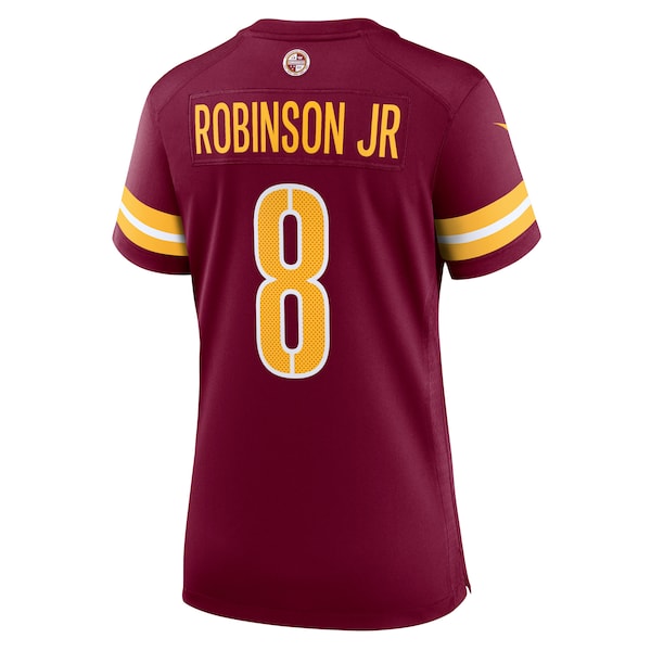 Brian Robinson Washington Commanders Nike Women's Player Game Jersey - Burgundy - Image 3
