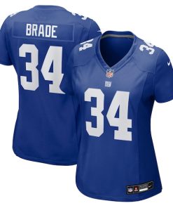 Beau Brade New York Giants Nike Women's Team Game Jersey -  Royal