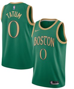 Jayson Tatum Boston Celtics Nike Unisex 2019/20 Swingman Player Jersey - City Edition - Green