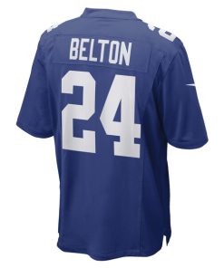 Alternative view of Dane Belton New York Giants Nike Game Player Jersey - Royal