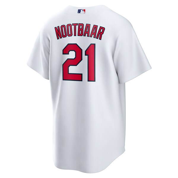 Lars Nootbaar St. Louis Cardinals Nike Home Replica Jersey - White - Image 3