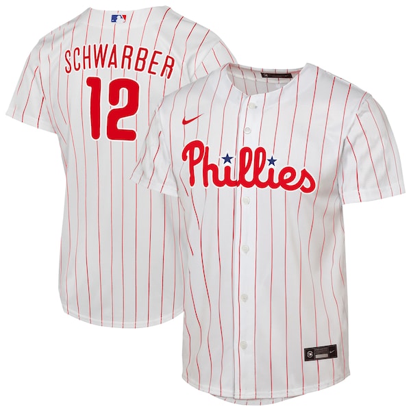 Kyle Schwarber Philadelphia Phillies Nike Youth Replica Jersey - White