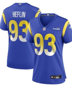 Jack Heflin Los Angeles Rams Nike Women's Team Game Jersey -  Royal