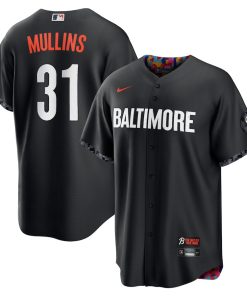 Cedric Mullins Baltimore Orioles Nike 2023 City Connect Replica Player Jersey - Black